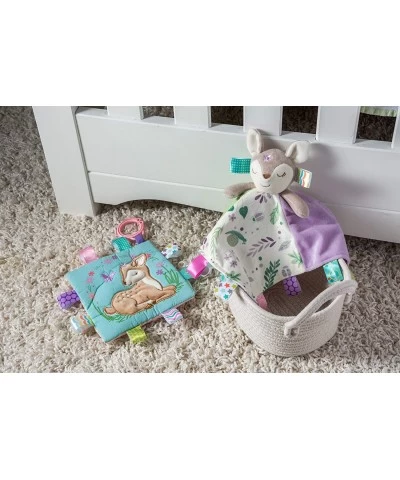 Soothing Sensory Stuffed Animal Security Blanket Flora Fawn 13 x 13-Inches $33.13 Baby Rattles & Plush Rings