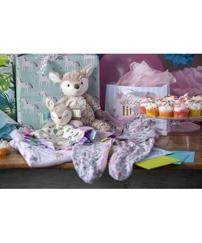 Soothing Sensory Stuffed Animal Security Blanket Flora Fawn 13 x 13-Inches $33.13 Baby Rattles & Plush Rings