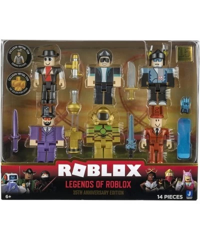 Action Collection - Legends of 15th Anniversary Gold Six Figure Pack [Includes Exclusive Virtual Item] $34.98 Action Figures