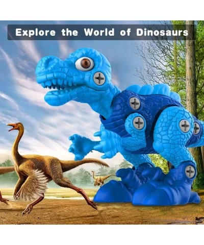 Dinosaur Toys for Kids: Take Apart Dinosaur Toys for Kids 3-5 5-7 STEM Construction Building Toys Kid Toys with Electric Dril...