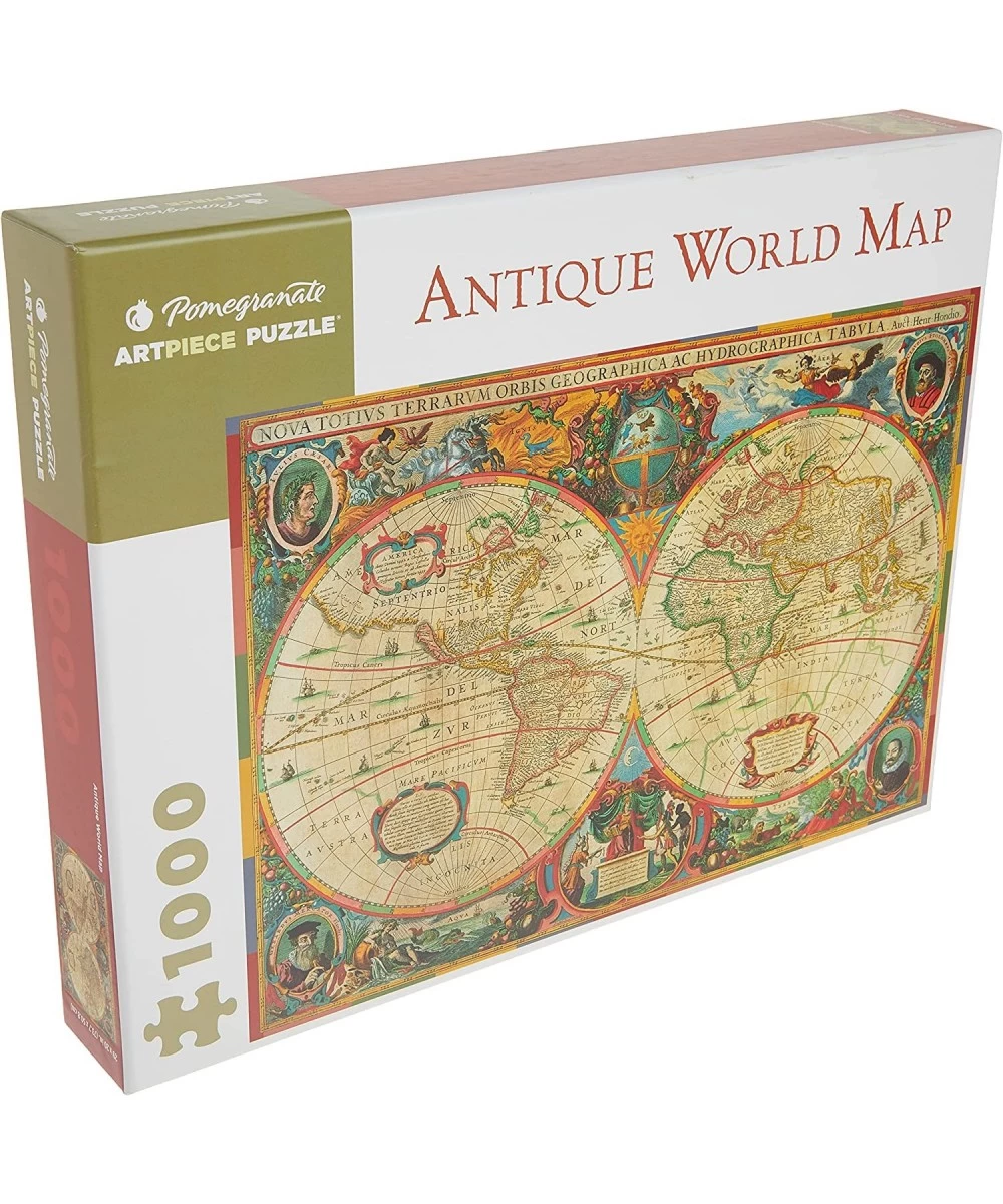 Antique World Map (Artpiece Puzzle) $39.83 Jigsaw Puzzles