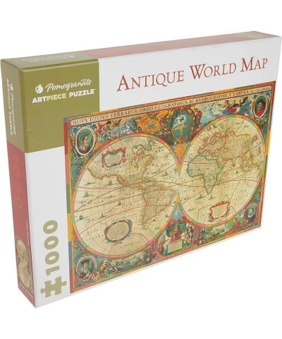 Antique World Map (Artpiece Puzzle) $39.83 Jigsaw Puzzles