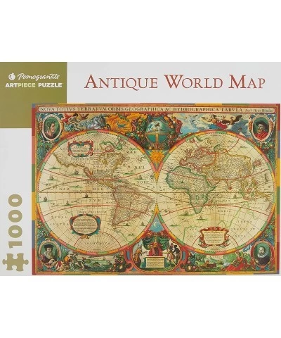 Antique World Map (Artpiece Puzzle) $39.83 Jigsaw Puzzles