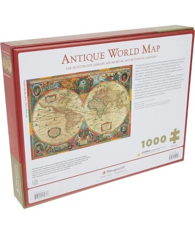 Antique World Map (Artpiece Puzzle) $39.83 Jigsaw Puzzles