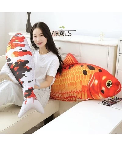 Simulation Fish Plush Toy/Toy Pillow/Stuffed Animal Toy Fish Shape Pillow Novelty Plush Toys Sofa Home Decor (31.5 inches / 8...