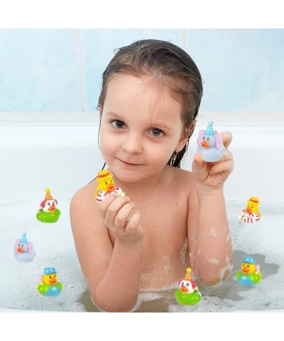 Carnival Rubber Duckies for Kids Pack of 12 Cute Duck Bathtub Pool Toys Fun Carnival Supplies Birthday Party Favors for Boys ...