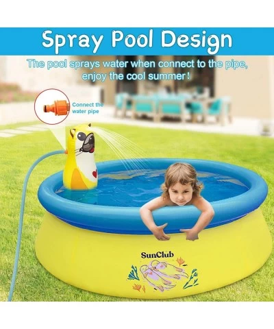 Sea Otter Spray Pool Inflatable Kids Pool Toddler Swimming Pool Kiddy Pool Child Pool Child Swimming Pool Kids Inflatable Poo...