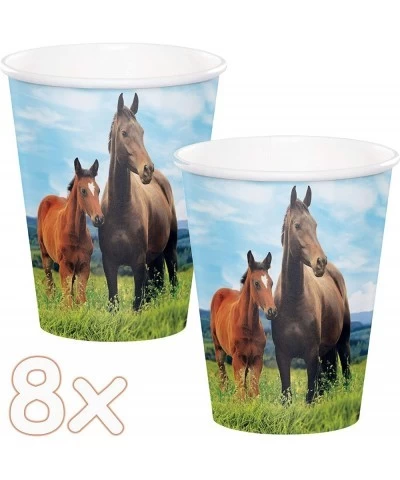 Wild Horse Cups Multicolor 9 oz 8 ct $13.84 Kids' Party Tableware