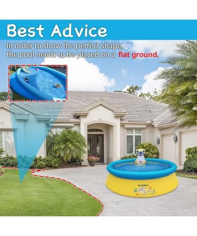 Sea Otter Spray Pool Inflatable Kids Pool Toddler Swimming Pool Kiddy Pool Child Pool Child Swimming Pool Kids Inflatable Poo...