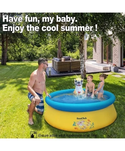 Sea Otter Spray Pool Inflatable Kids Pool Toddler Swimming Pool Kiddy Pool Child Pool Child Swimming Pool Kids Inflatable Poo...