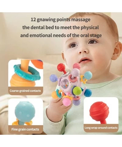 Baby Teething Toys Sensory Baby Toys chew Toys Teething Ball Rattle teethers Toys Grasping Activities Baby Toys for 0-6-12-18...