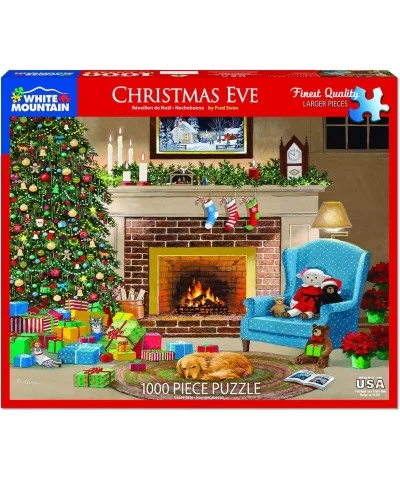 Puzzles Christmas Eve 1000 Pieces Jigsaw Puzzle $23.13 Jigsaw Puzzles