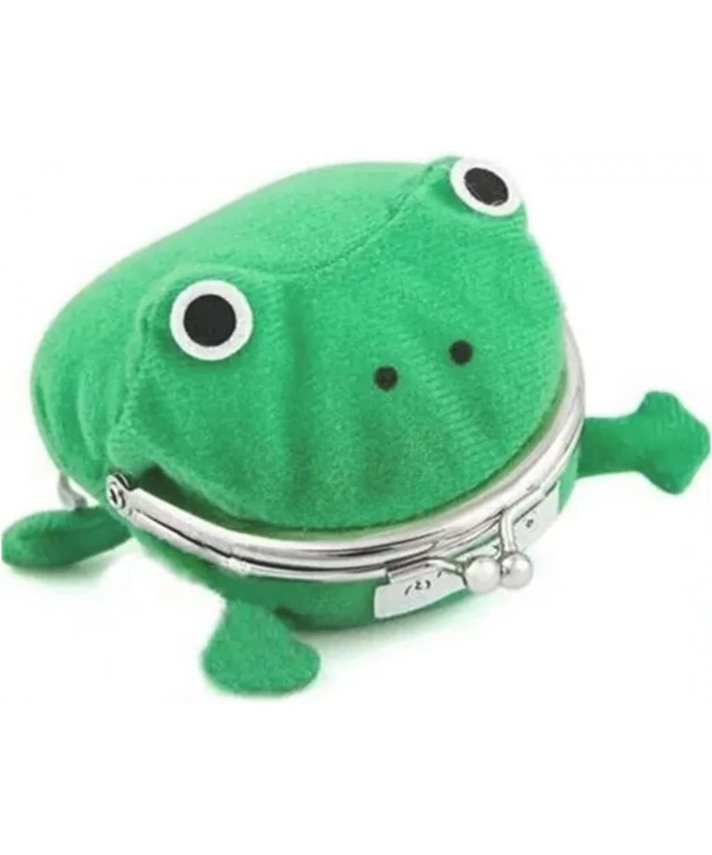 Wahahay Naruto Anime Cosplay Plush Frog Coin Purse Change Pouch Wallet Small Money Bag Plush Toy Funny $19.20 Dress-Up Toy Pu...