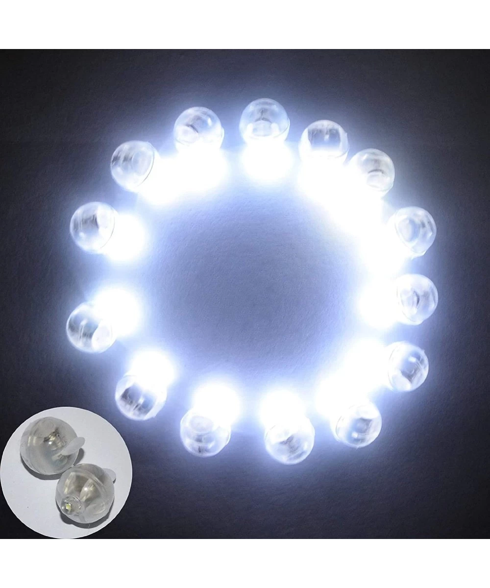 Neo LOONS? 100pcs/lot 100 X White Round Led Flash Ball Lamp Balloon Light long standby time for Paper Lantern Balloon Light P...