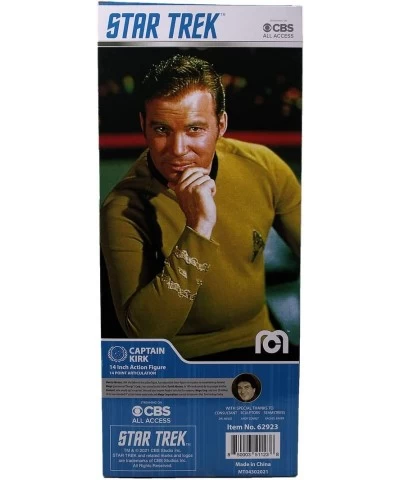 Star Trek: Captain Kirk 14" Action Figure Multicolor $80.11 Action Figures