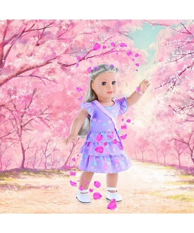 18-Inch American Doll Accessories Mira-bel & Isa-Bella Magical House Themed Princess Dress Stuff for American 18 Inch Girl Do...