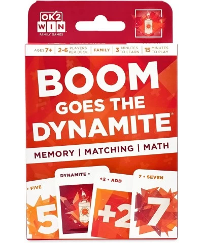 3UP 3DOWN Card Game and Mixed Doubles Dice Game and Boom Goes The Dynamite Card Game Bundle $55.99 Card Games