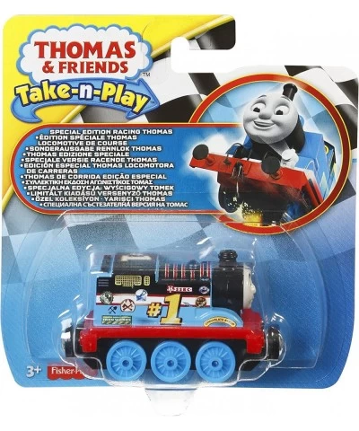 Take-n-Play Special Edition Racing Thomas $27.36 Kids' Play Trains & Trams