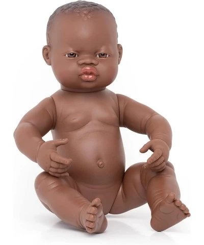 Educational - 15.75'' Anatomically Correct Newborn Baby Doll African Girl $74.37 Dolls