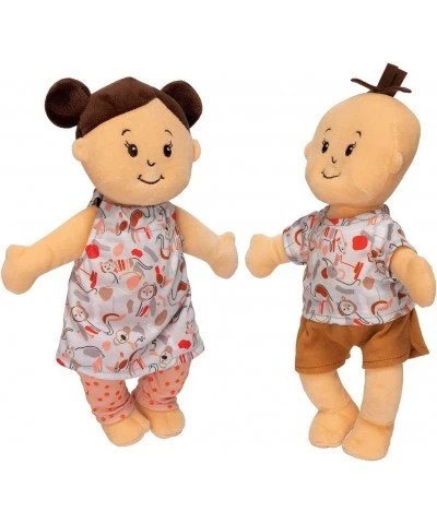 Wee Baby Stella Peach 12" Soft Baby Twin Dolls $61.42 Dolls