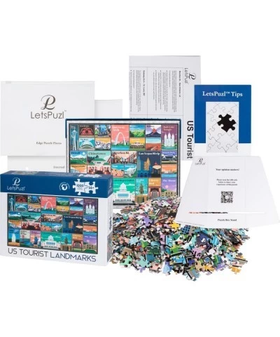 US Tourist Landmark Jigsaw Puzzles – 1000 Piece Puzzle for Adults/Travel Puzzle/Jigsaw Puzzle Stunning/Puzzles for Adults 100...