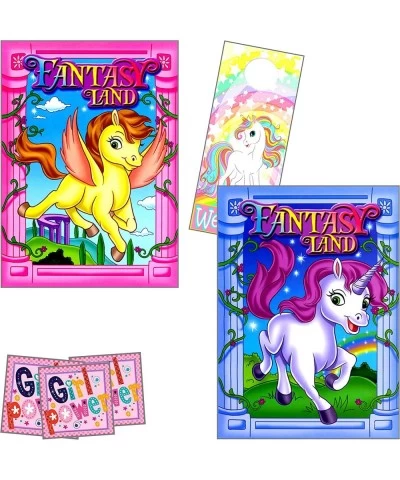 Coloring Activities for Kids Bundle Includes GWW Reward Stickers and Doorhanger (Fantasy Land Coloring Books for Girls) $16.5...