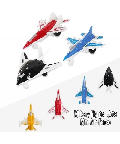 12 PCS Fighter Jet Airplane Toys Plastic Military Mini Planes Air Force Playset for Kids Party Favors Cake Toppers $19.71 Kid...