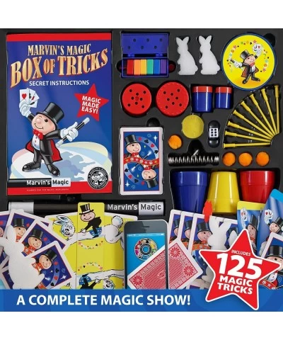 125 Amazing Magic Tricks for Children - Kids Magic Set - Magic Kit for Kids Including Magic Wand Card Tricks + Much More - Su...