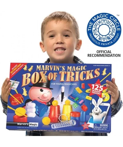 125 Amazing Magic Tricks for Children - Kids Magic Set - Magic Kit for Kids Including Magic Wand Card Tricks + Much More - Su...