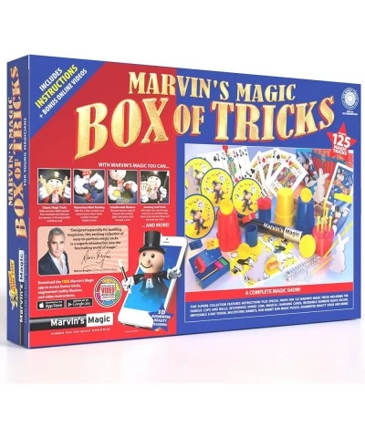 125 Amazing Magic Tricks for Children - Kids Magic Set - Magic Kit for Kids Including Magic Wand Card Tricks + Much More - Su...