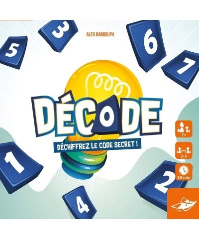 Games: Figure It Code Cracking Deduction Game from Alex Randolph for Family and Friends Easy to Learn Fast to Play Portable G...