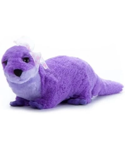 Purple River Otter Stuffed Animal Plushie Lash’z Zoo Animals Otter Plush Toy 18 inches $31.94 Stuffed Animals & Teddy Bears