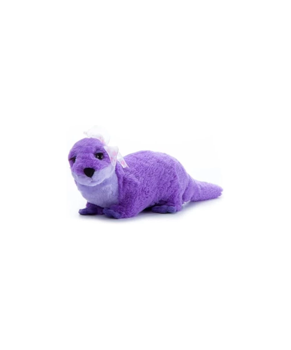 Purple River Otter Stuffed Animal Plushie Lash’z Zoo Animals Otter Plush Toy 18 inches $31.94 Stuffed Animals & Teddy Bears