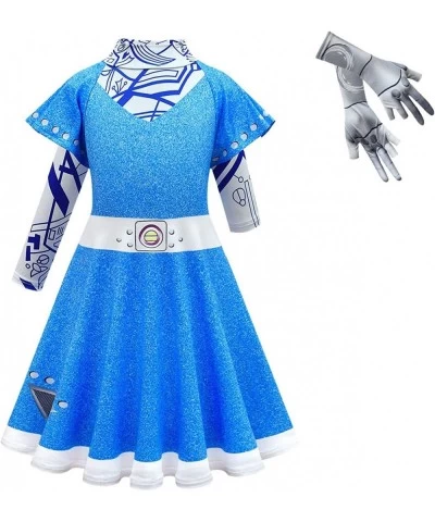 Zombies Alien Costume Girls Movie Dress Up Outfits Clothes Kids Halloween Cosplay $16.18 Kids' Costumes