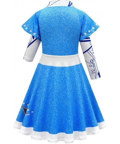 Zombies Alien Costume Girls Movie Dress Up Outfits Clothes Kids Halloween Cosplay $16.18 Kids' Costumes