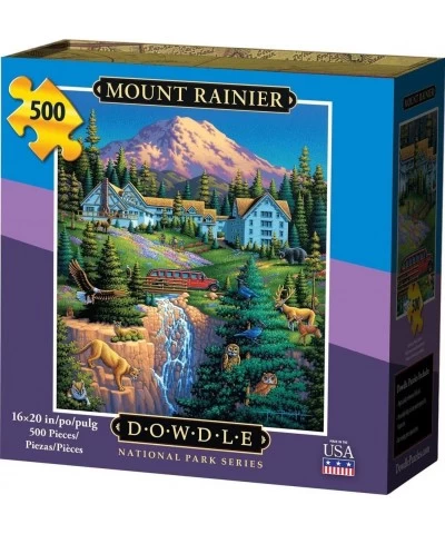 Dowdle Jigsaw Puzzle - Mount Rainier National Park - 500 Piece $42.59 Jigsaw Puzzles