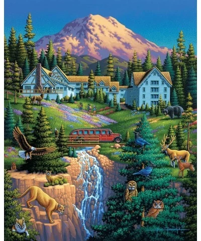 Dowdle Jigsaw Puzzle - Mount Rainier National Park - 500 Piece $42.59 Jigsaw Puzzles