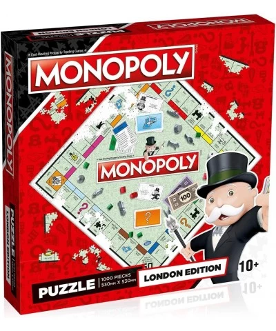 London Monopoly 1000 Piece Jigsaw Puzzle Game $58.18 Jigsaw Puzzles