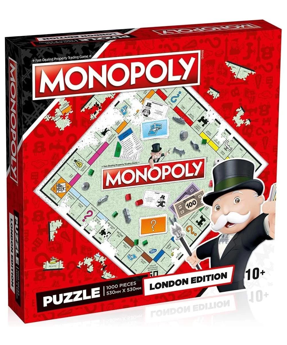 London Monopoly 1000 Piece Jigsaw Puzzle Game $58.18 Jigsaw Puzzles