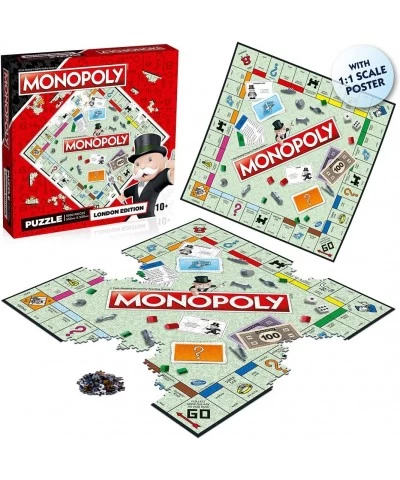 London Monopoly 1000 Piece Jigsaw Puzzle Game $58.18 Jigsaw Puzzles