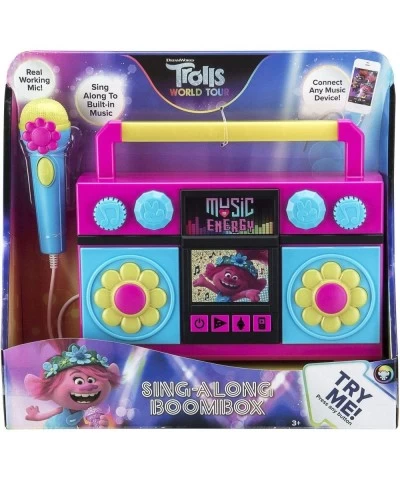 Trolls TR115EM Rock N Troll Sing Along Boom Box $55.03 Kids' Karaoke Machines