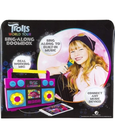 Trolls TR115EM Rock N Troll Sing Along Boom Box $55.03 Kids' Karaoke Machines