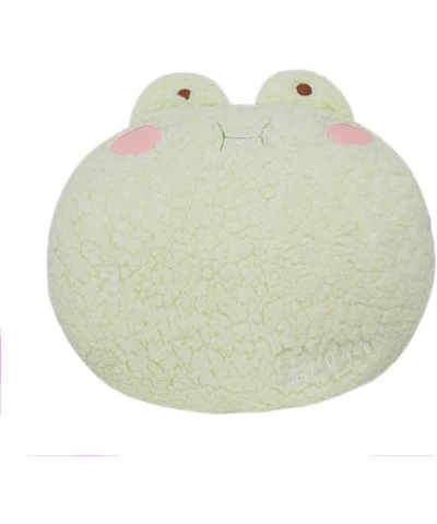 Frog Plush Pillow Kawaii Cute Fuzzy Frog Stuffed Animal Plushie Adorable Frog Cushion Throw Pillow for Kids 15inch $30.73 Kid...