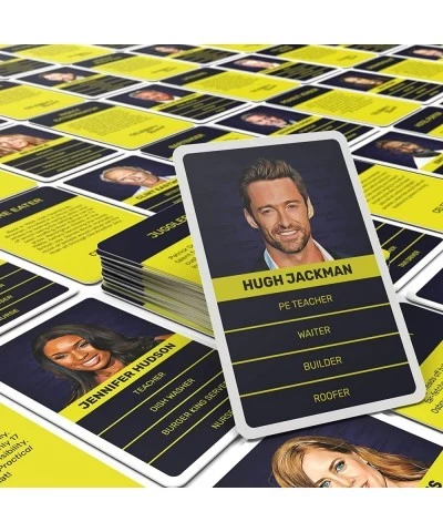 Celebrity Resume Game - US Edition - Celebrity Knowledge Trivia Card Game - Funny Celebrity Quiz - Suitable for Family Kids T...