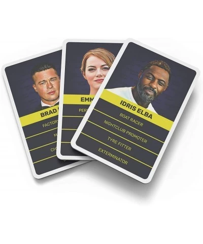 Celebrity Resume Game - US Edition - Celebrity Knowledge Trivia Card Game - Funny Celebrity Quiz - Suitable for Family Kids T...