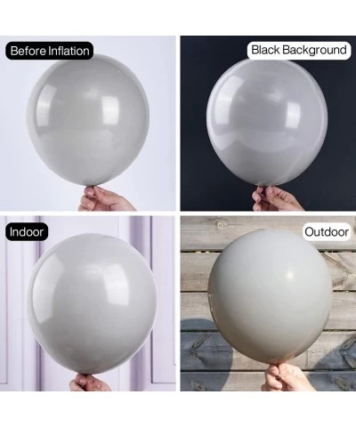 Gray Balloons 55 pcs 12 inch Latex Balloons Party Balloons Birthday Balloons for Baby Shower Decorations Birthday Decorations...