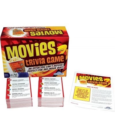 Cobble Hill Movies Trivia Game - Party Game - Family Game - Travel Game - Fun and Easy to Play - 1200 Trivia Questions - for ...