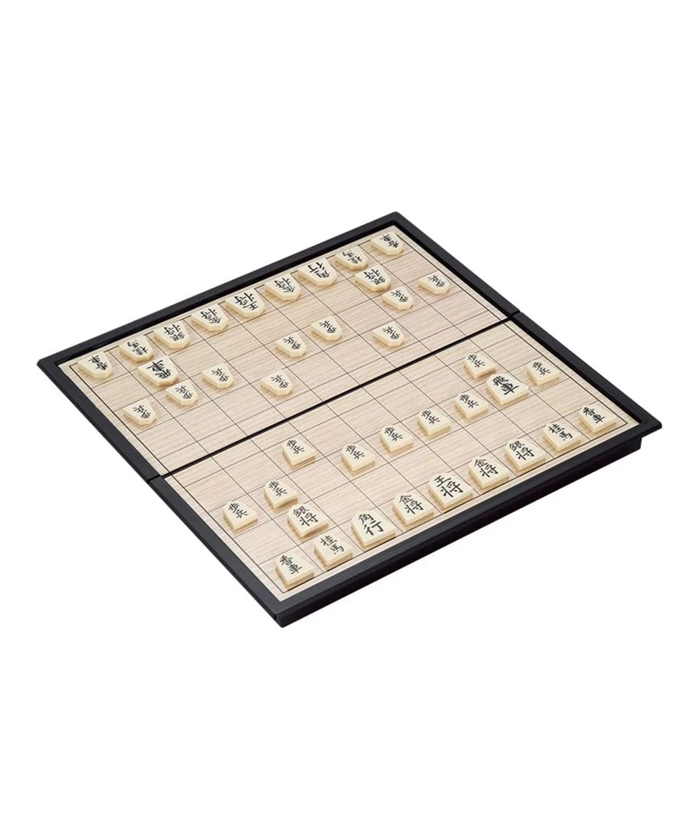 Shogi Japanese Chess Set Magnetic Folding Travel Board Game Educational Toys/Gift for Kids and Adults (Right Angled Style) $2...