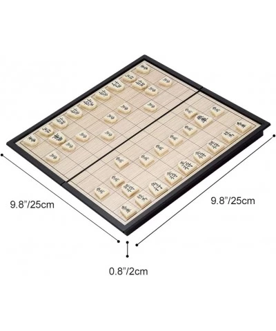 Shogi Japanese Chess Set Magnetic Folding Travel Board Game Educational Toys/Gift for Kids and Adults (Right Angled Style) $2...