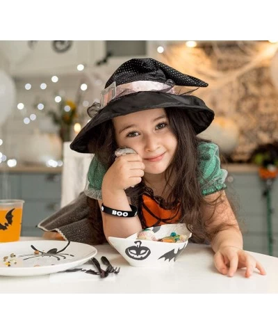 Halloween Bracelets Wristbands Party Favors - Trick or Treat Goodie Bag Gifts Supplies Decorations 32Ct $21.40 Kids' Party Fa...